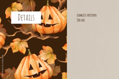 Pumpkin Seamless Pattern Set Product Image 4