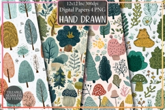 Hand drawn seamless pattern Product Image 1