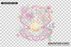 pearl seashell png, floral seashell png, coastal clipart png, hand drawn shell, summer shell clipart, ocean shell design, beach clipart png, seashell sublimation, seaside clipart, coastal summer png