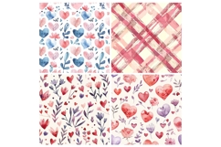 Hand Drawn Valentine Seamless Pattern Product Image 2