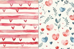 Hand Drawn Valentine Seamless Pattern Product Image 2
