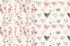 Hand Drawn Valentine Seamless Pattern Product Image 3