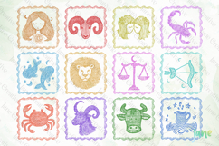 Hand Drawn Zodiac Sign SVG PNG Bundle Product Image 4