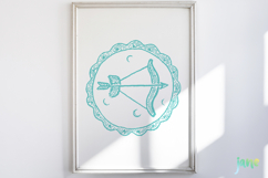 Hand Drawn Zodiac Sign SVG PNG Bundle Product Image 8