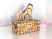 Hand Lantern SVG File - Spooky Night Light &amp; Centerpiece Product Image 2