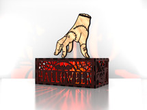 Hand Lantern SVG File - Spooky Night Light &amp; Centerpiece Product Image 6