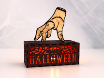 Hand Lantern SVG File - Spooky Night Light &amp; Centerpiece Product Image 11