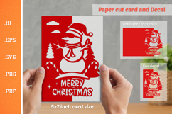 Christmas Paper Cut Cards SVG Bundle Product Image 5
