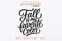 Fall-themed digital craft file with smooth handwritten lettering, an easy-to-read stacked layout and decorative flourishes framing the quote.