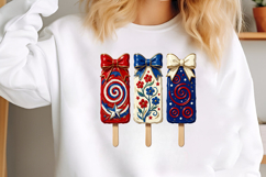 Hand-Painted Brushstroke Ice Cream PNG Product Image 2