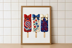 Hand-Painted Brushstroke Ice Cream PNG Product Image 4