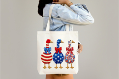 Hand-Painted Patriotic Goose PNG Product Image 3
