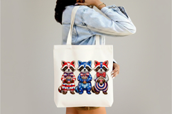 Hand Painted Patriotic Racoon PNG Product Image 3