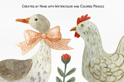 Country Cottage Charm Watercolor Clipart Collection Product Image 2
