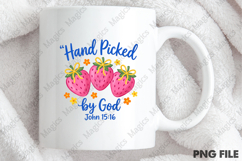 Hand Picked by God Christian Bible Verse Png Product Image 4