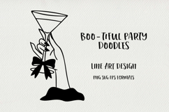 Funny Halloween Line Art Clipart SVG|PNG|EPS, BUNDLE. Product Image 4