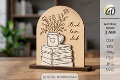 3D Hand Drawn Style Stands Bundle Laser Cut. Stand Decor SVG Product Image 10