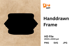 Handdrawn Frame Product Image 1
