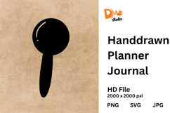 Handdrawn Planner Journal Product Image 1