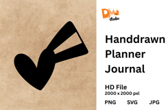 Handdrawn Planner Journal Product Image 1