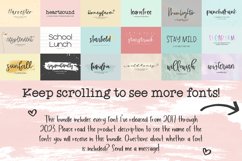 The Handlettered Font Bundle - Over 360 Fonts! Product Image 5