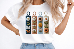 Handmade Crochet Summer Floral PNG Product Image 1