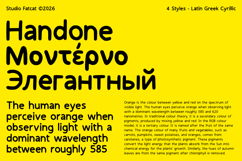 Handone Handwritten Font Family Product Image 1