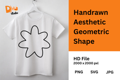 Handrawn Aesthetic Geometric Shape Product Image 1