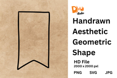 Handrawn Aesthetic Geometric Shape Product Image 1
