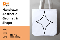 Handrawn Aesthetic Geometric Shape Product Image 1