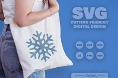 Handrawn Snowflake SVG Bundle of 10 Product Image 5