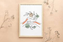 Hands decorated with foliage clipart. Concept support svg Product Image 3