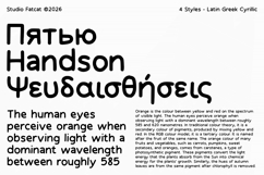 Handson Handwritten Font Family Product Image 1