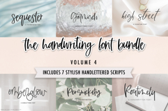 The Handwriting Font Bundle Vol. 4 Product Image 1