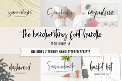 The Handwriting Font Bundle Vol. 6 Product Image 1