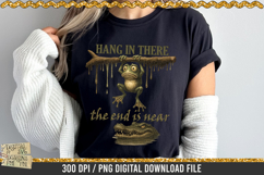 Hang in there Frog and crocodile is a professional design that is available at 300dpi PNG to use for Sublimation, iron-on transfer, DTG Printing and normal printing.