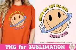 Hang On Let Me Girl Math This PNG, Cute Trendy Artsy Product Image 4