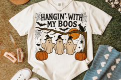 Hangin&#039; With My Boos PNG, Halloween PNG, Pumpkin PNG, Spooky Product Image 5