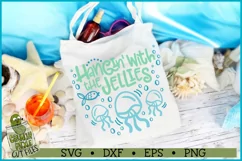 Hangin' with the Jellies Jellyfish SVG File Product Image 3