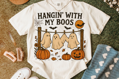 Hangin&#039; With My Boos PNG, Halloween PNG, Pumpkin PNG, Spooky Product Image 5