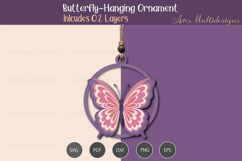 Hanging butterfly Ornament Product Image 2
