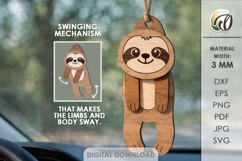 3D Stress Relief Toys Bundle Laser Cut. Hanging Toys SVG Product Image 8