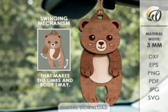 3D Stress Relief Toys Bundle Laser Cut. Hanging Toys SVG Product Image 10