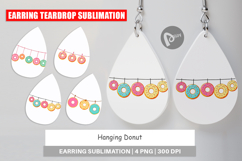 Earring Hanging Donut Product Image 1