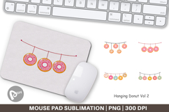 Mouse Pad Hanging Donut Product Image 1