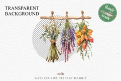 Hanging Dried Flowers Floral Clipart PNG Scrapbooking Image Nursery Watercolor Transparent wedding invitation shirt designs sublimation printable digital bloom watercolor floral dried hanging flowers bucket clipart, sublimation nursery, wedding invitation