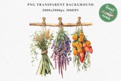 Hanging Dried Flowers Floral Clipart PNG Scrapbooking Image Nursery Watercolor Transparent wedding invitation shirt designs sublimation printable digital bloom watercolor floral dried hanging flowers bucket clipart, sublimation nursery, wedding invitation