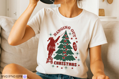 Hanging out for Christmas SVG PNG T-shirt Design Product Image 3