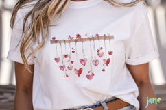 Hanging Rose Strings Clipart Product Image 2