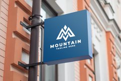 Mountain Letter M Logo Template Product Image 4